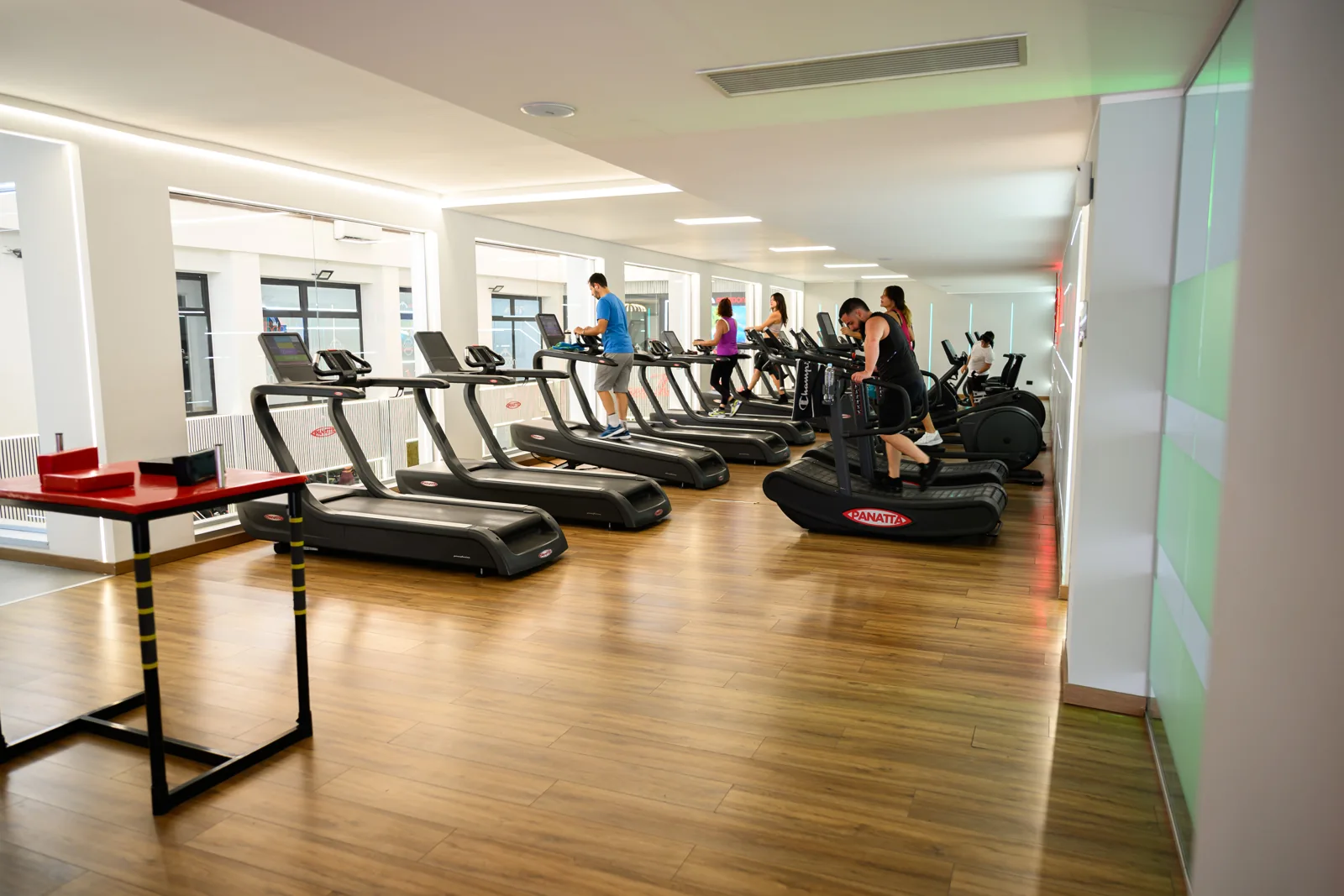 L’area cardio del centro sportivo