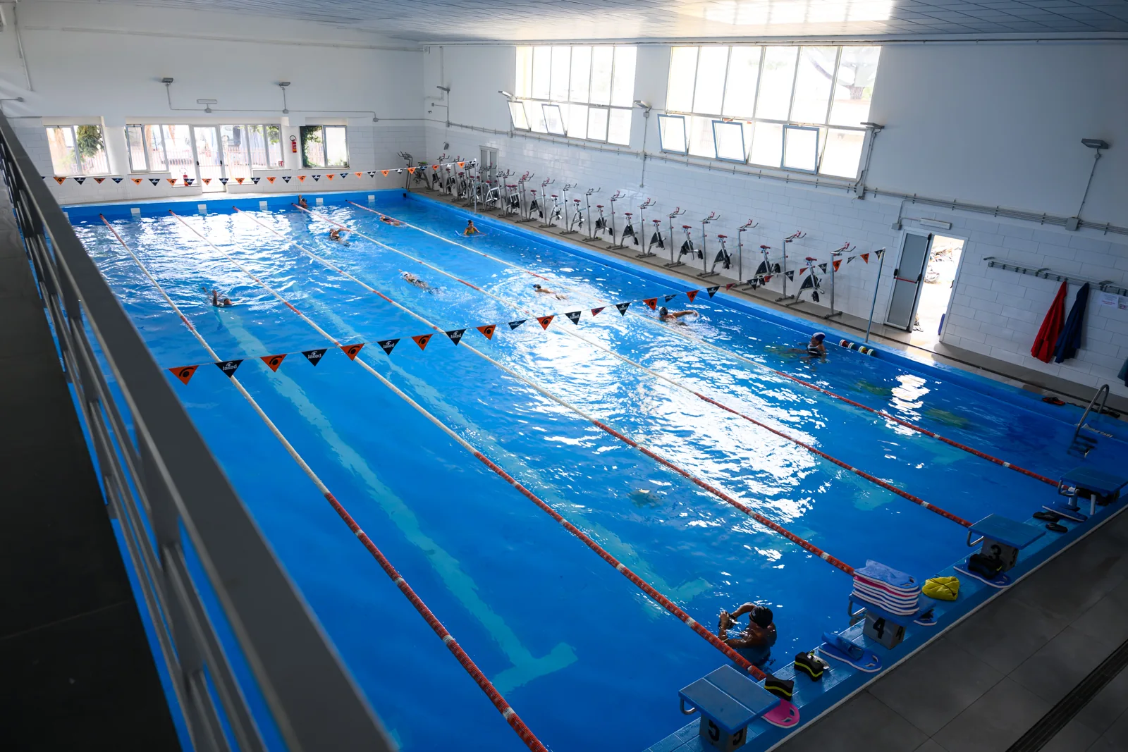 La piscina coperta di Sporting Poseidon a Ercolano